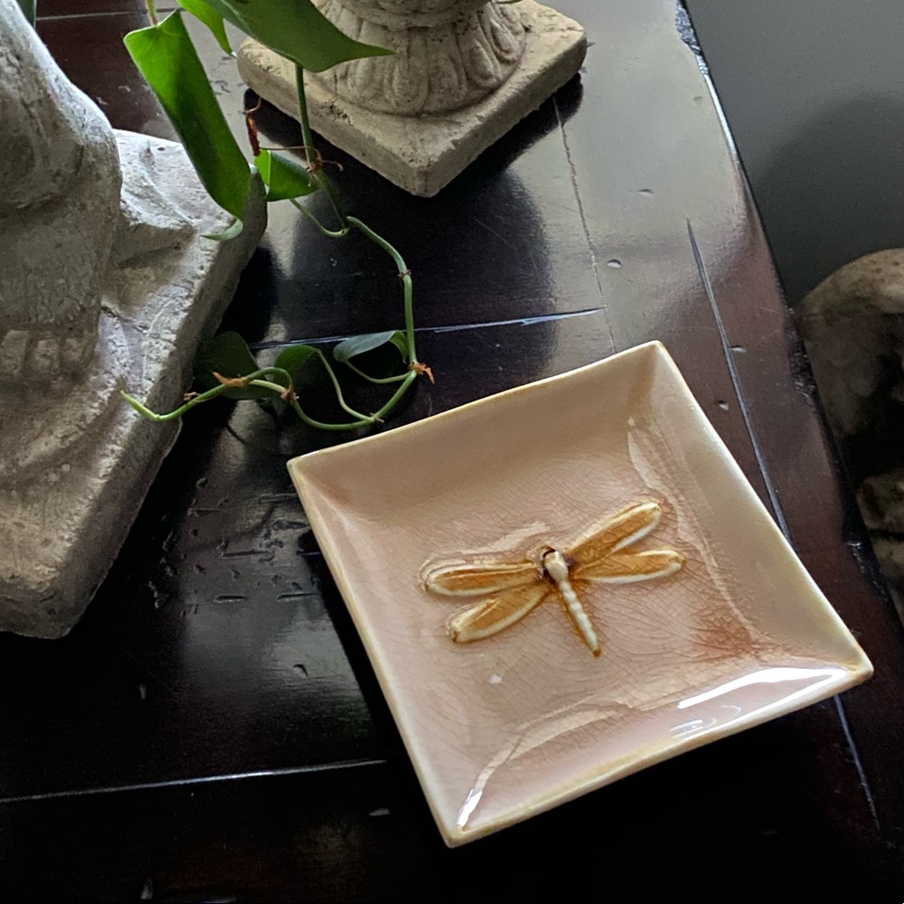 Dragonfly plate
